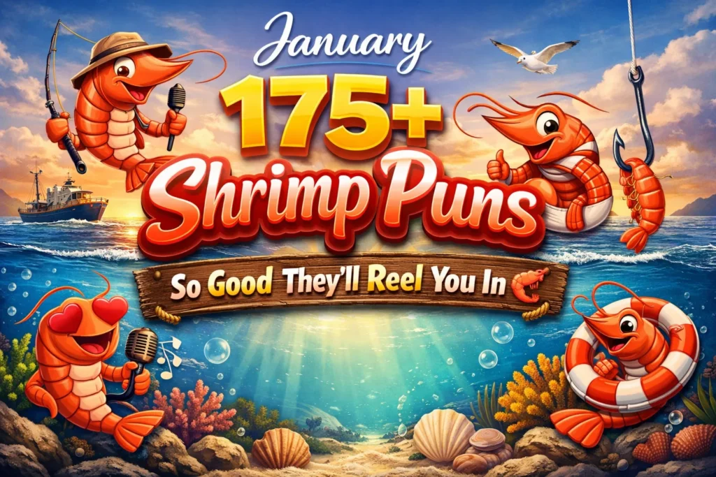 175+Shrimp Puns So Good They’ll Reel You In 🦐
