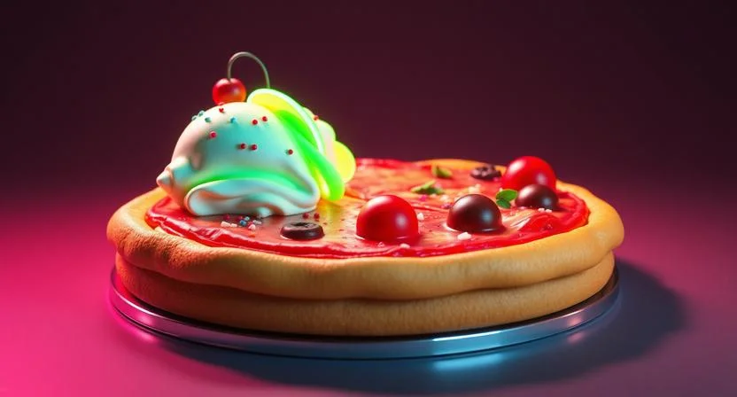 Dessert Pizza Pun Fun