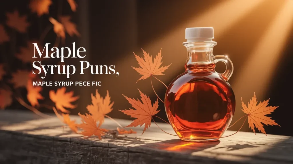 Foodie Maple Syrup Puns
