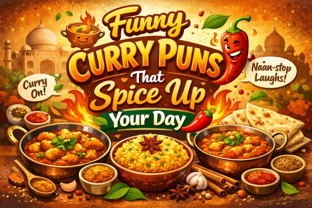 Funny Curry Puns That Spice Up Your Day 🌶️