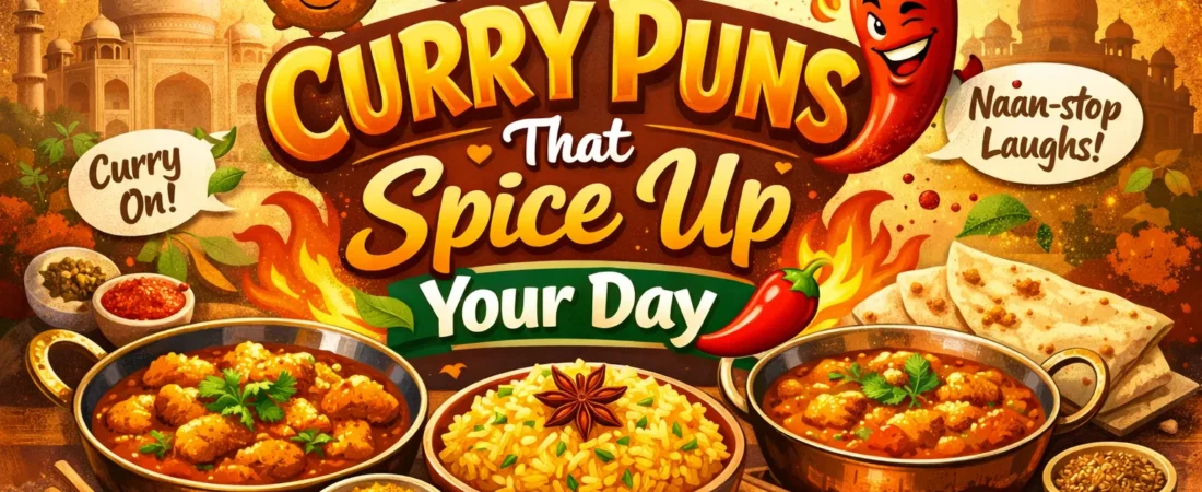 150+Funny Curry Puns That Spice Up Your Day 🌶️