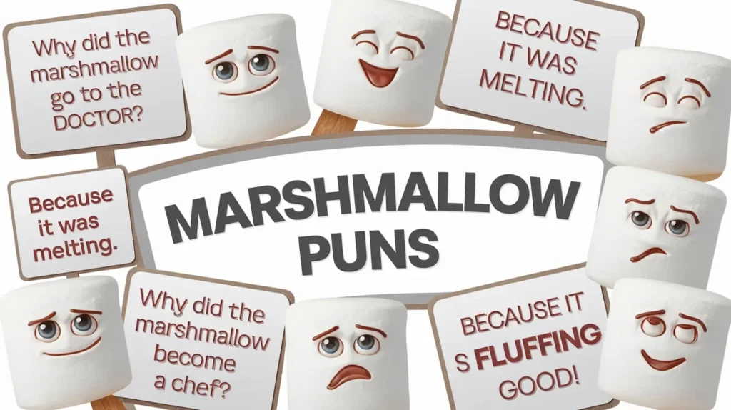 Funny Marshmallow Puns That Are Extra Gooey