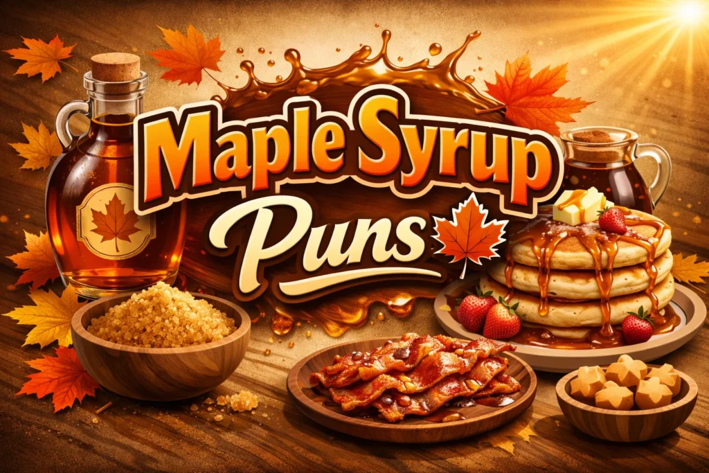 Maple Syrup Puns