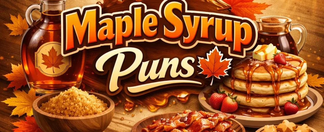 175+Maple Syrup Puns So Sweet They’ll Stick 🍁