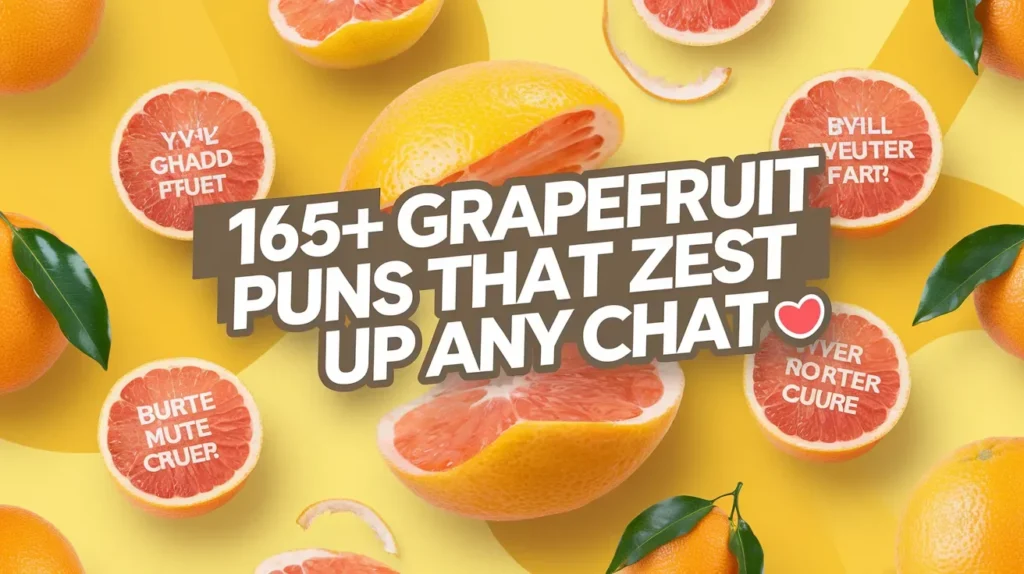 Morning Grapefruit Puns to Start Fresh