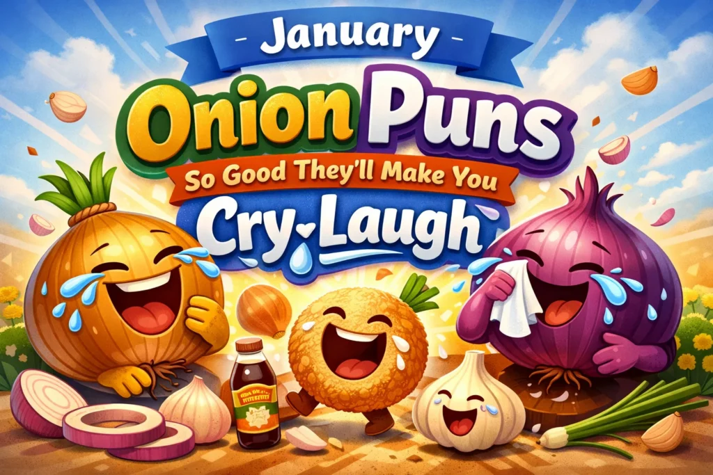 Onion Puns So Good They’ll Make You Cry-Laugh