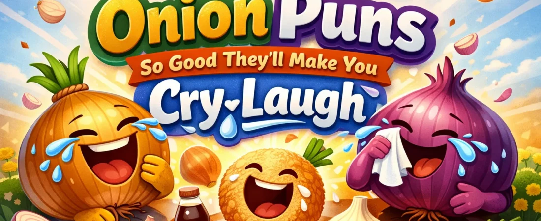 175+Onion Puns So Good They’ll Make You Cry-Laugh