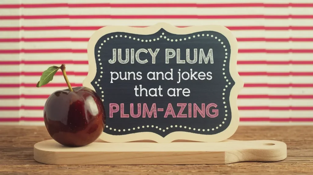 Plum-azing Love and Friendship Puns
