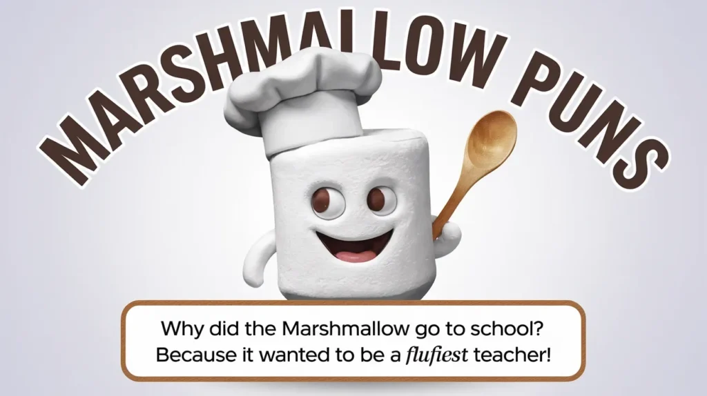 Silly Marshmallow Puns for Kids