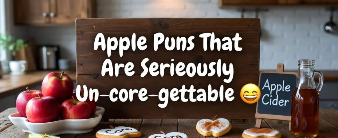 145 Apple Puns That Are Seriously Un-core-gettable 🍎