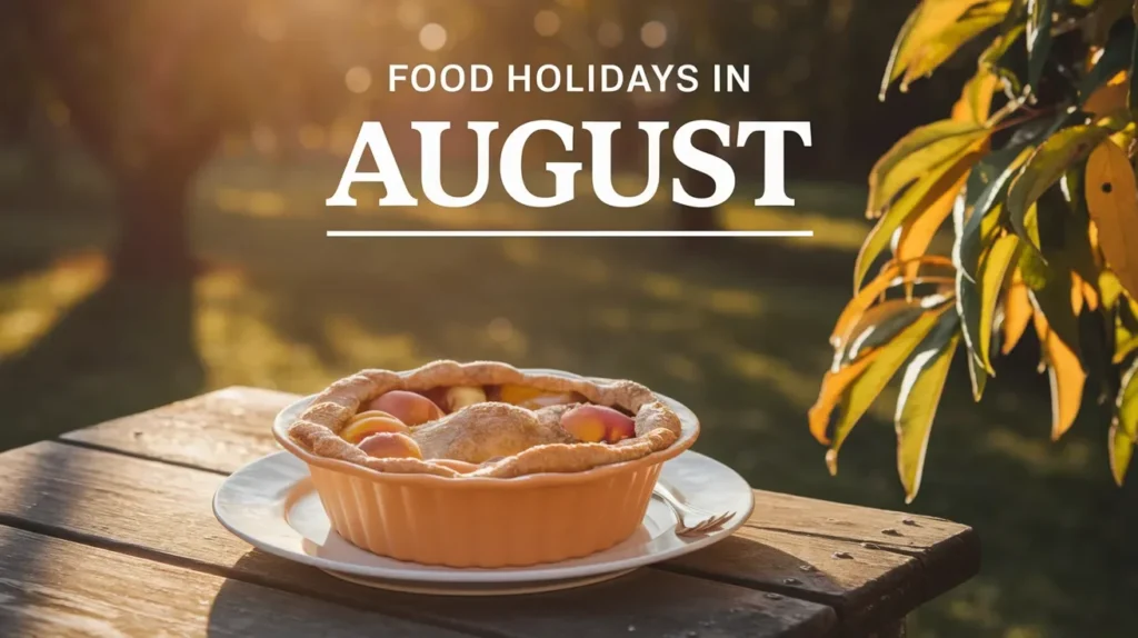 Food Holidays in August