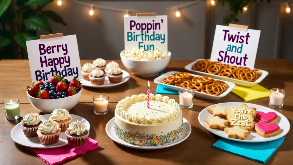 Ice Cream & Dessert Birthday Food Puns