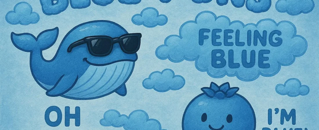 150+ Hilarious Blue Puns and Witty Quips ππ