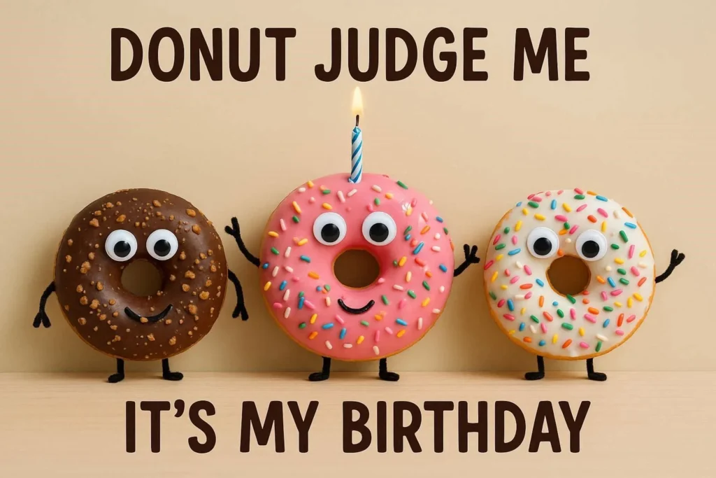 Doughnut Birthday Puns
