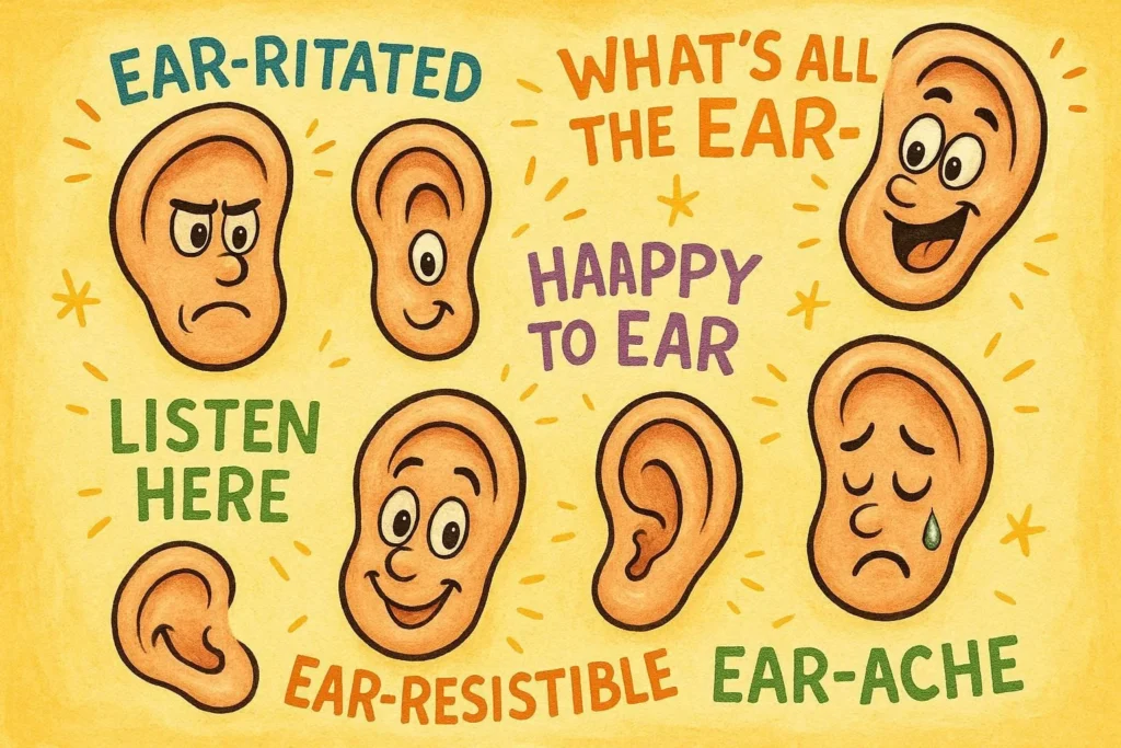 funny ear puns