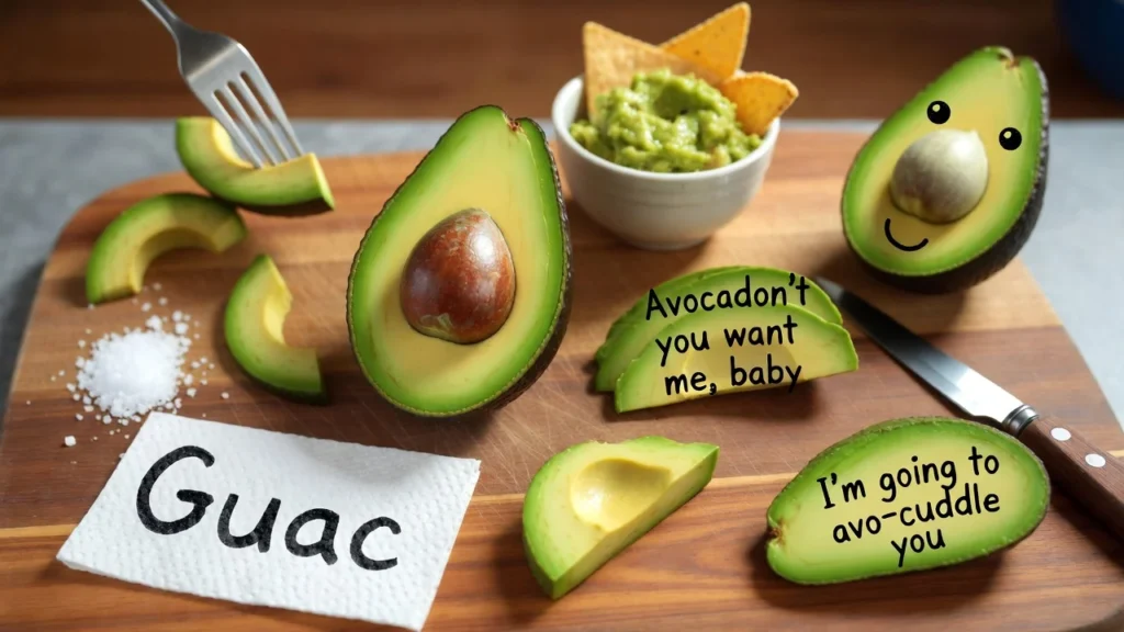 avocado puns