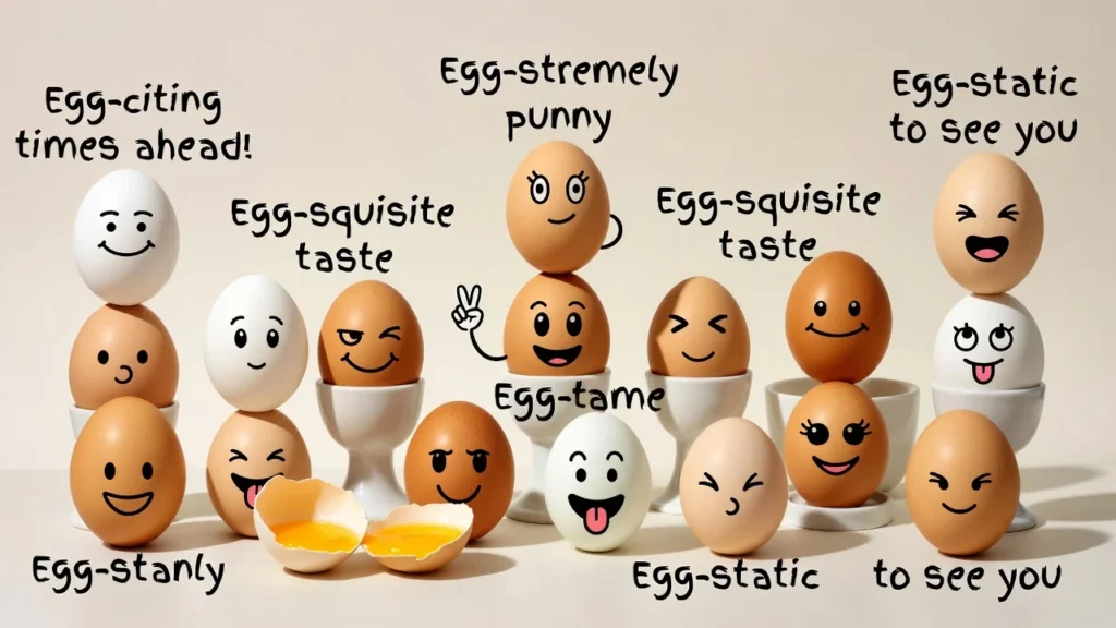 funny egg puns