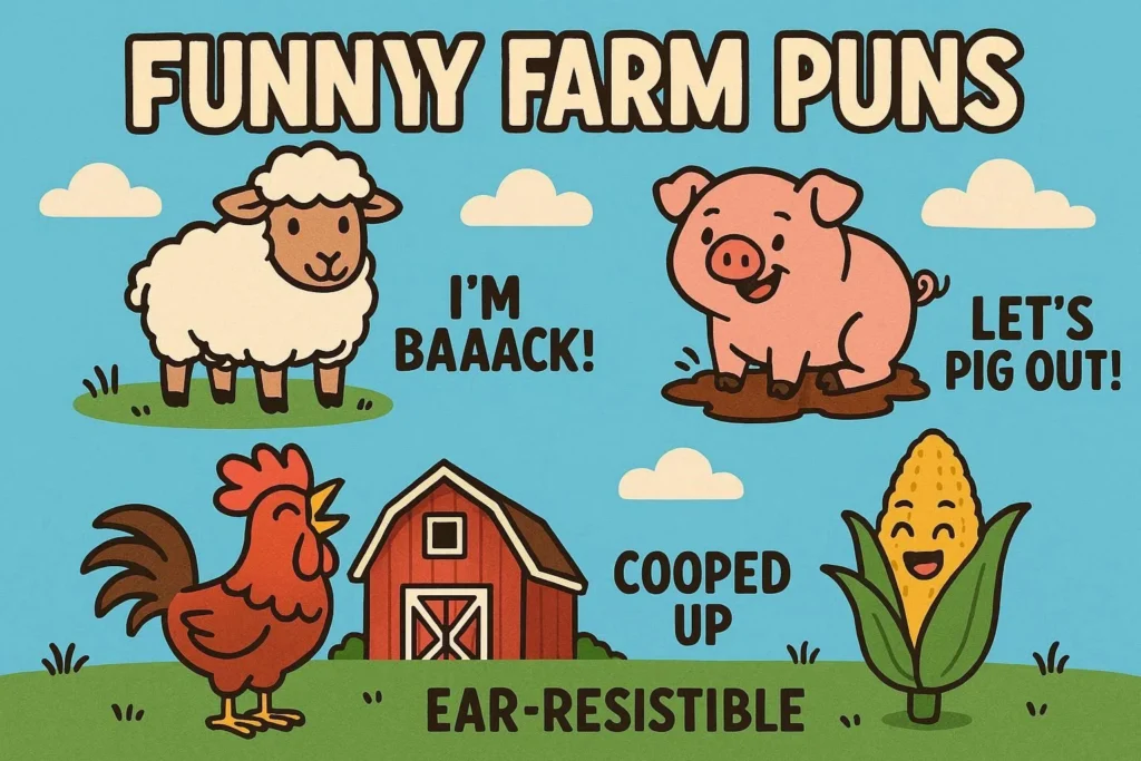 funny farm puns
