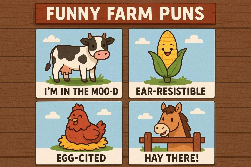 funny farm puns