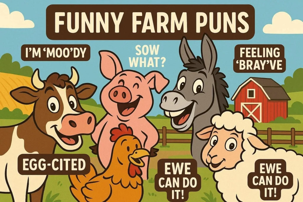 funny farm puns