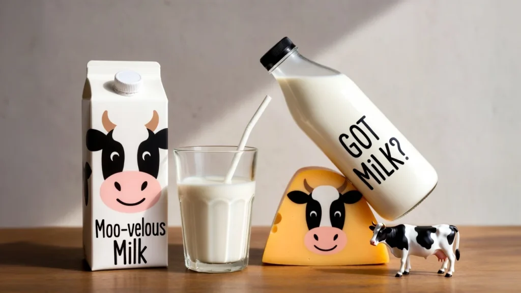 funny milk puns