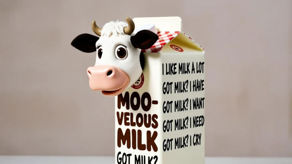 funny milk puns