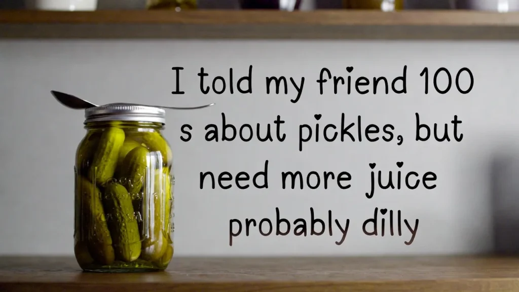 Funny Pickle Puns