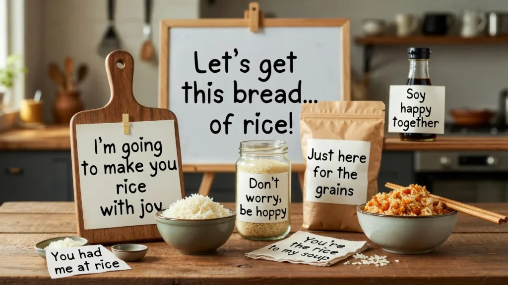 funny rice puns