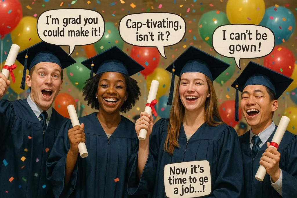 Graduation Puns