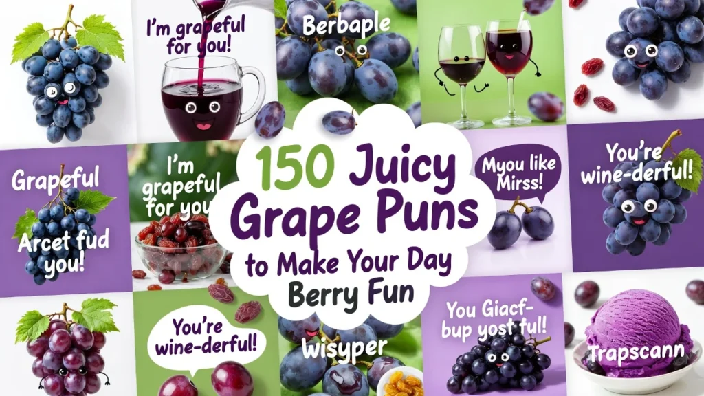 Juicy Grape Puns