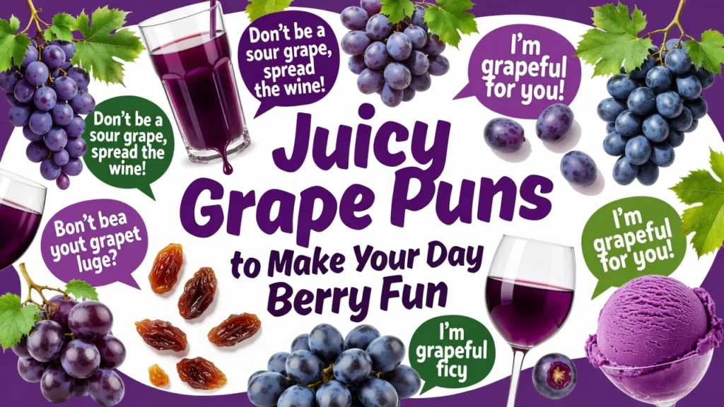 Juicy Grape Puns 