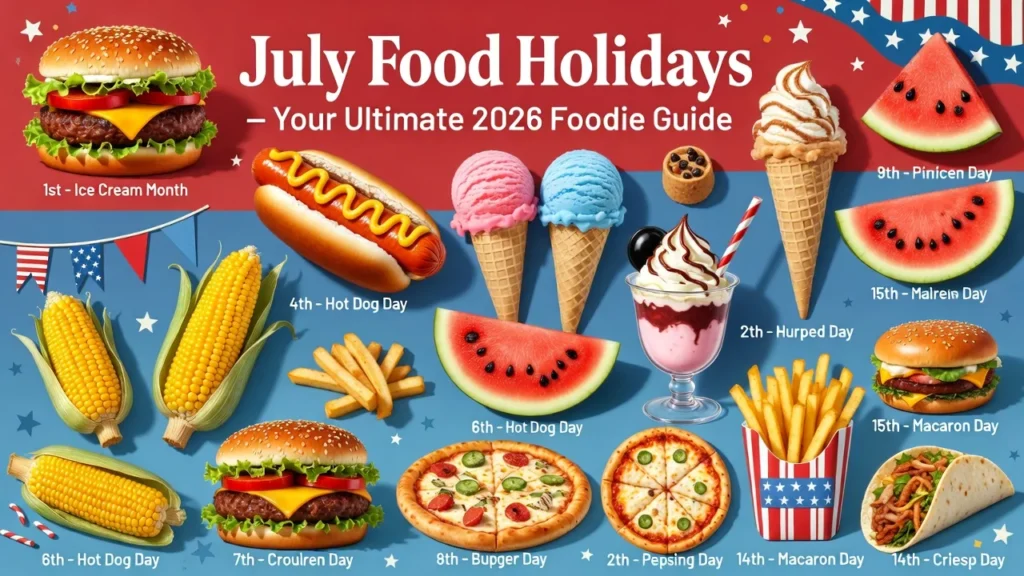 July Food Holidays