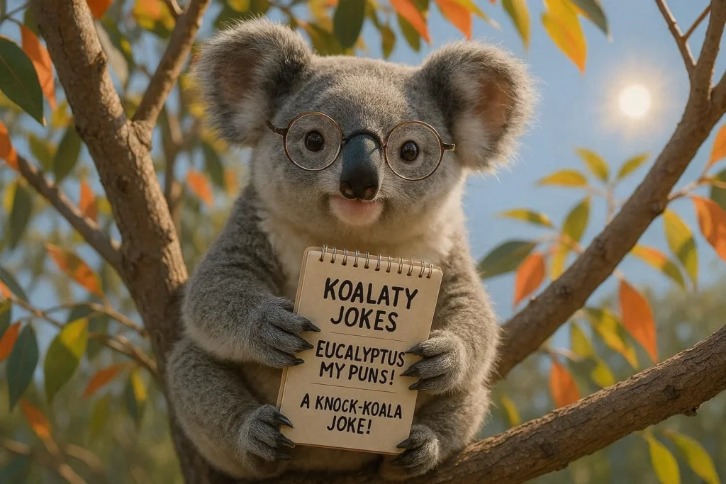 funny koala puns
