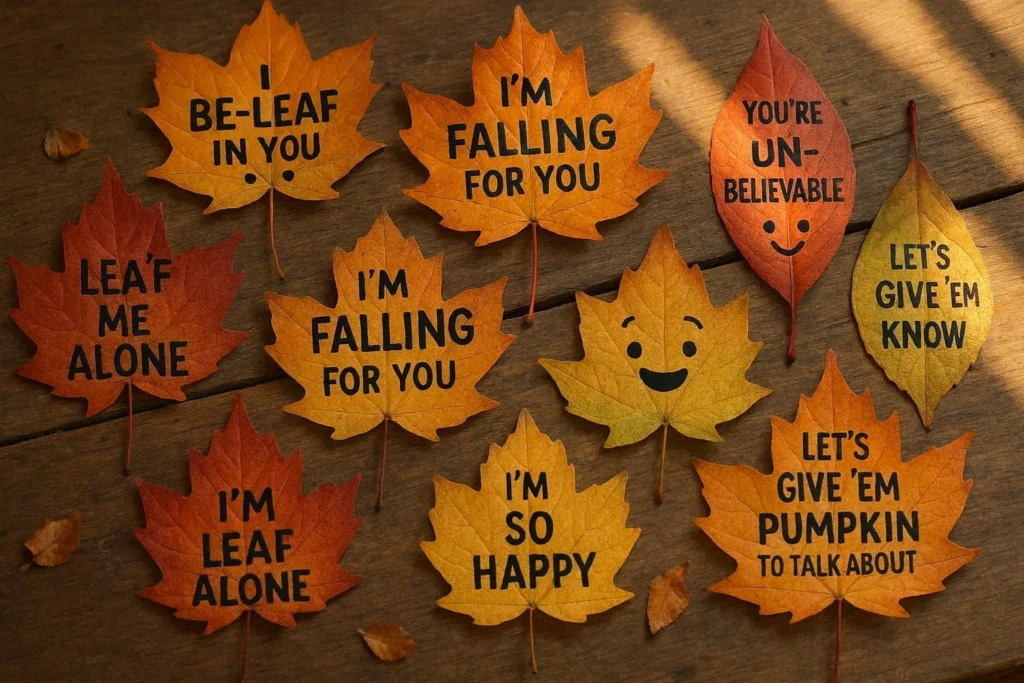 Leaf Puns