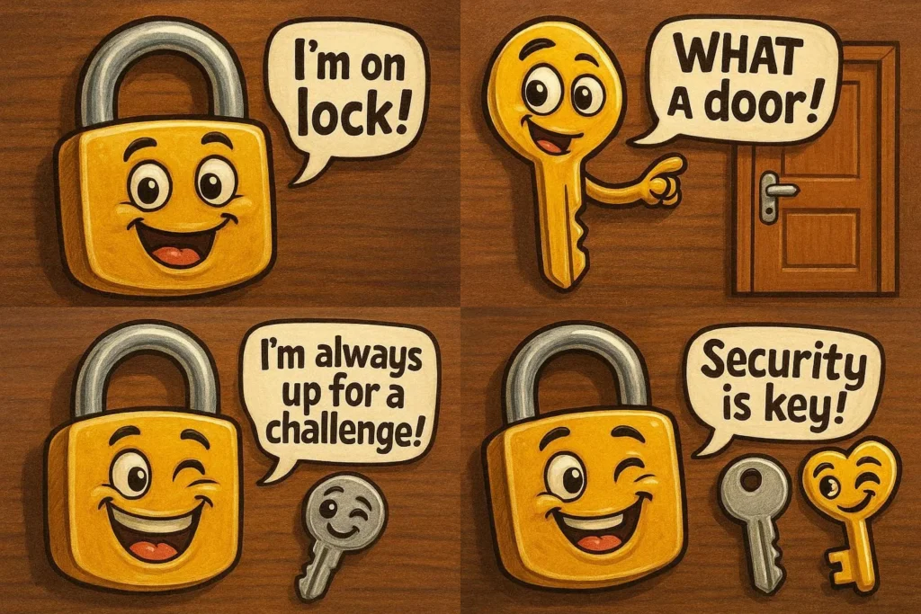 Funny Lock Puns