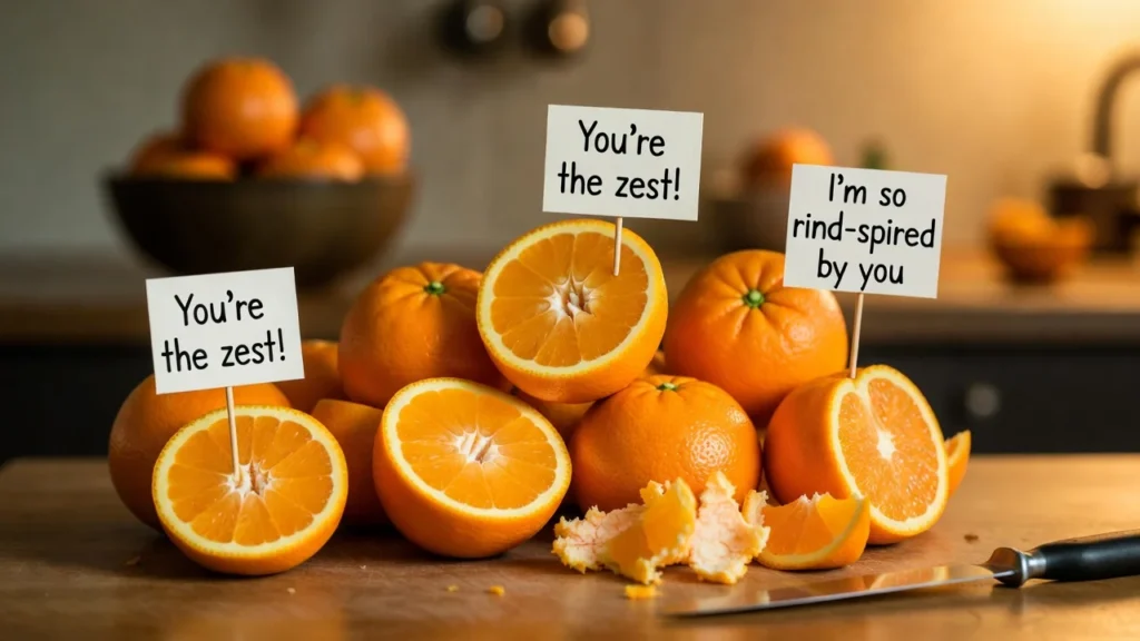 funny orange puns