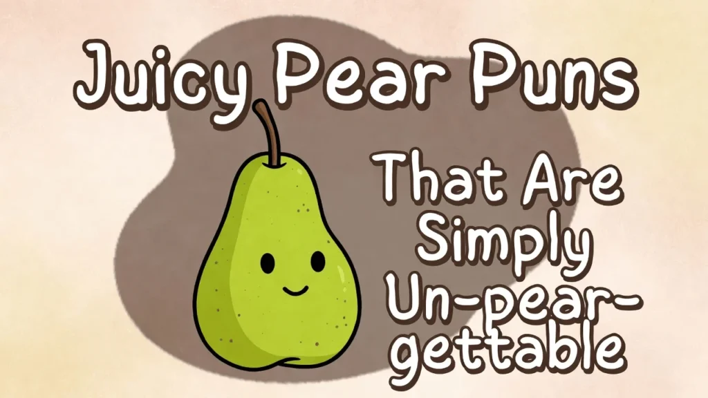 Juicy Pear Puns