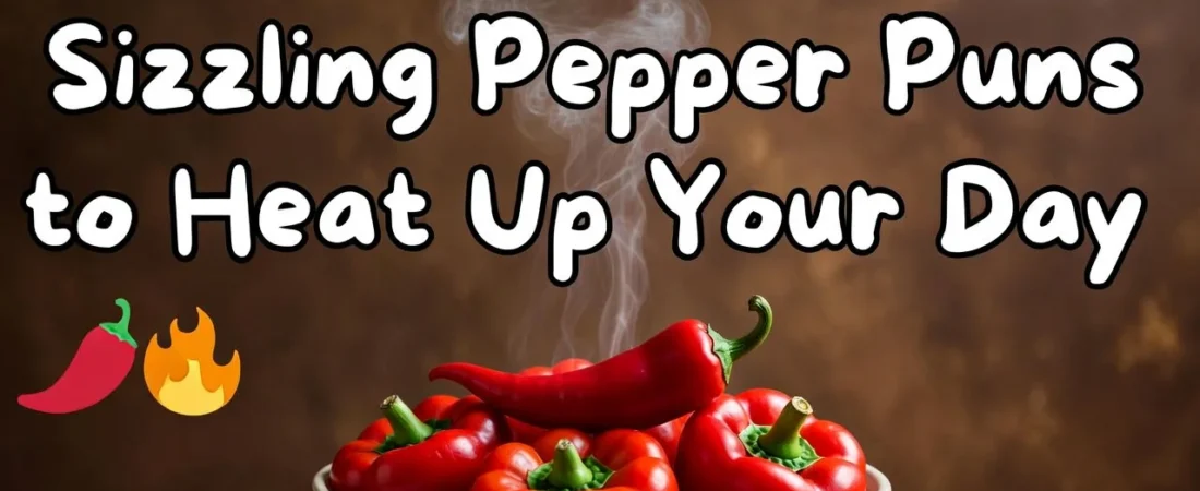 Sizzling Pepper Puns to Heat Up Your Day 🌶️