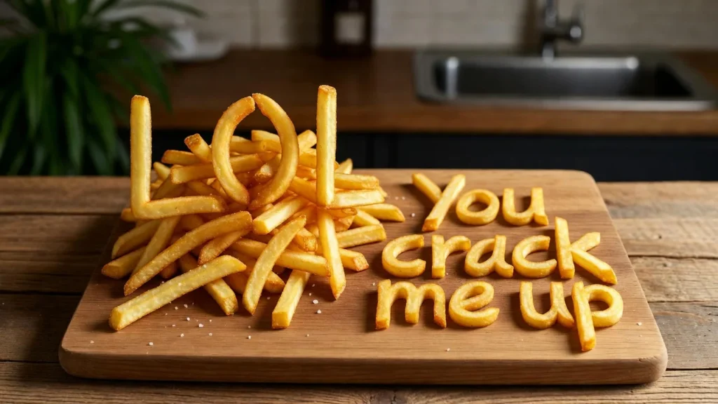 Perfect Fry Captions for Social Media