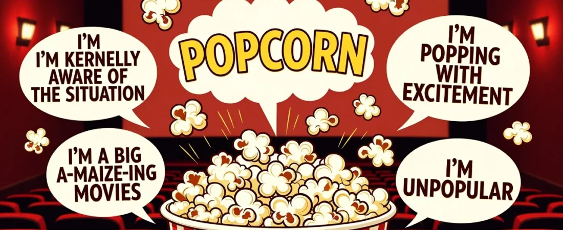 Popcorn Puns: Time Pop With Laughter