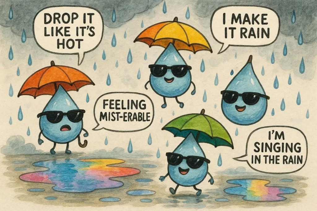Rain Puns