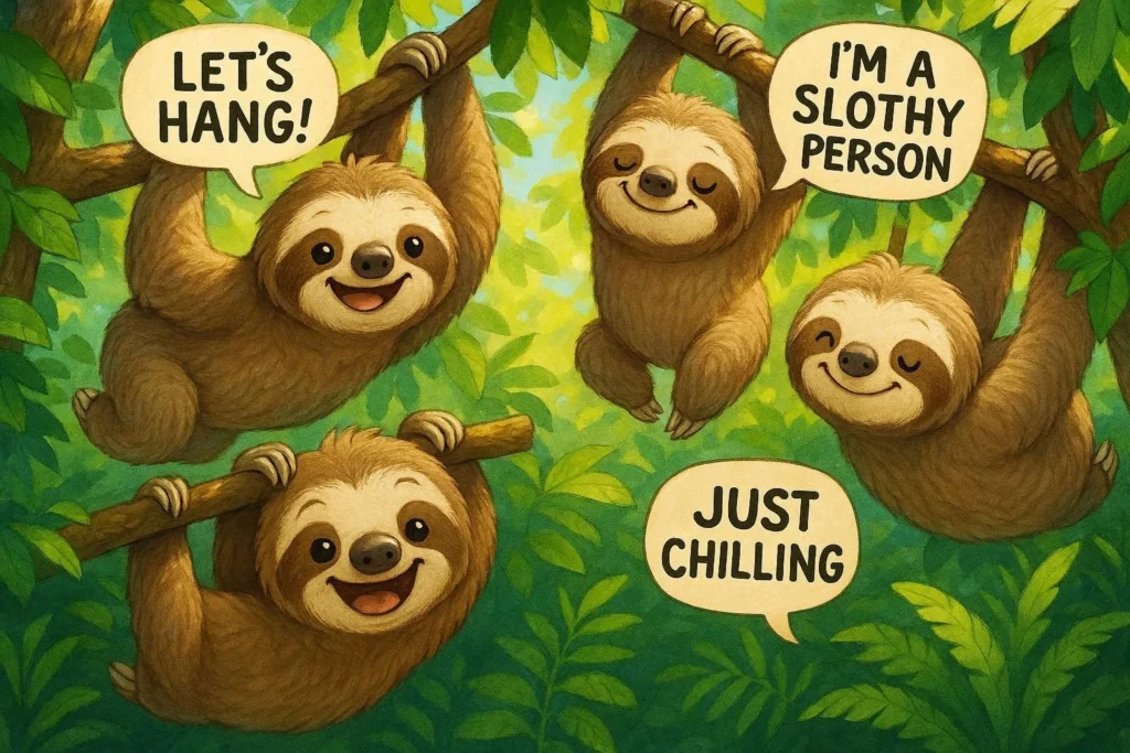 sloth puns