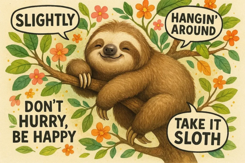 sloth puns