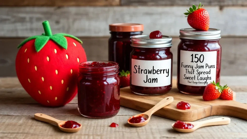 🍓 Romantic Jam Puns Full of Sweet Love