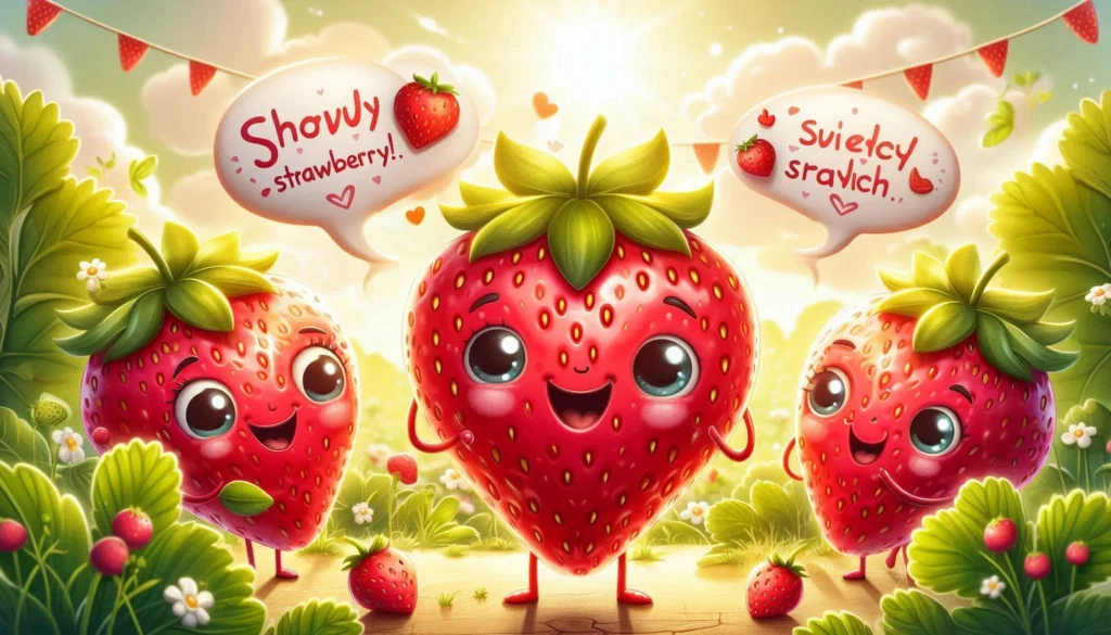Juicy Strawberry Puns