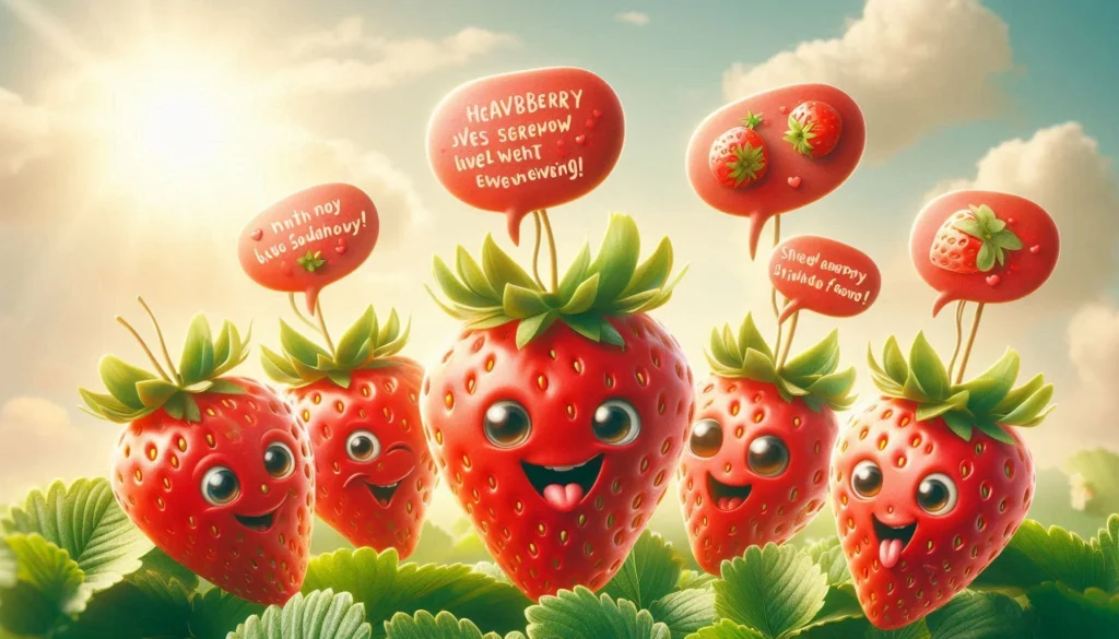 Juicy Strawberry Puns