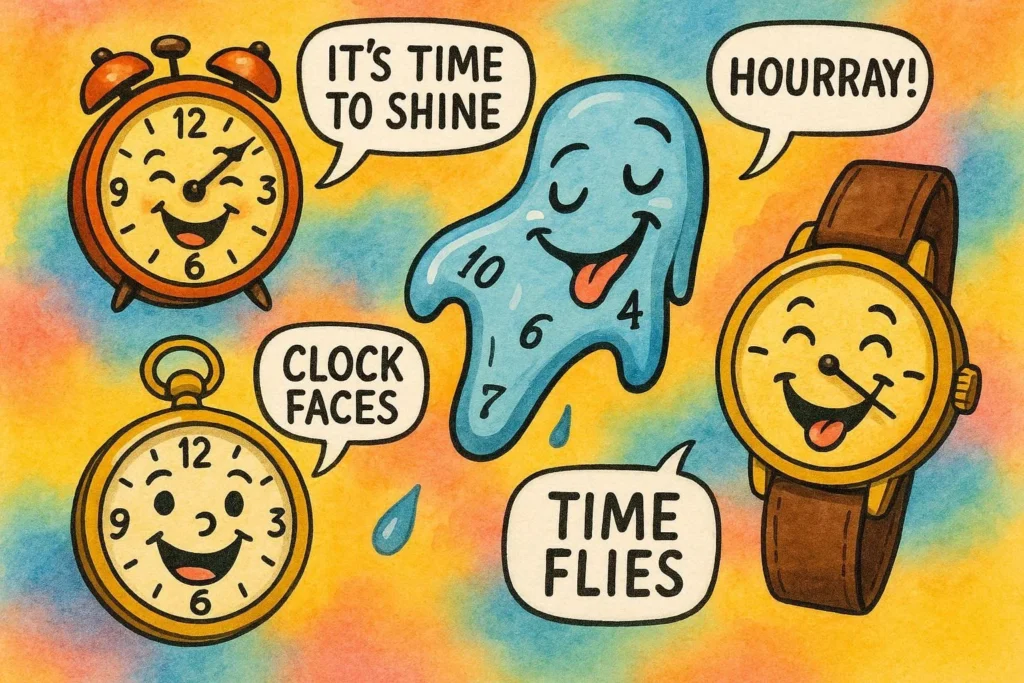 time puns