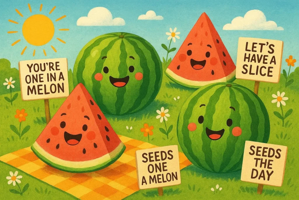 funny watermelon puns