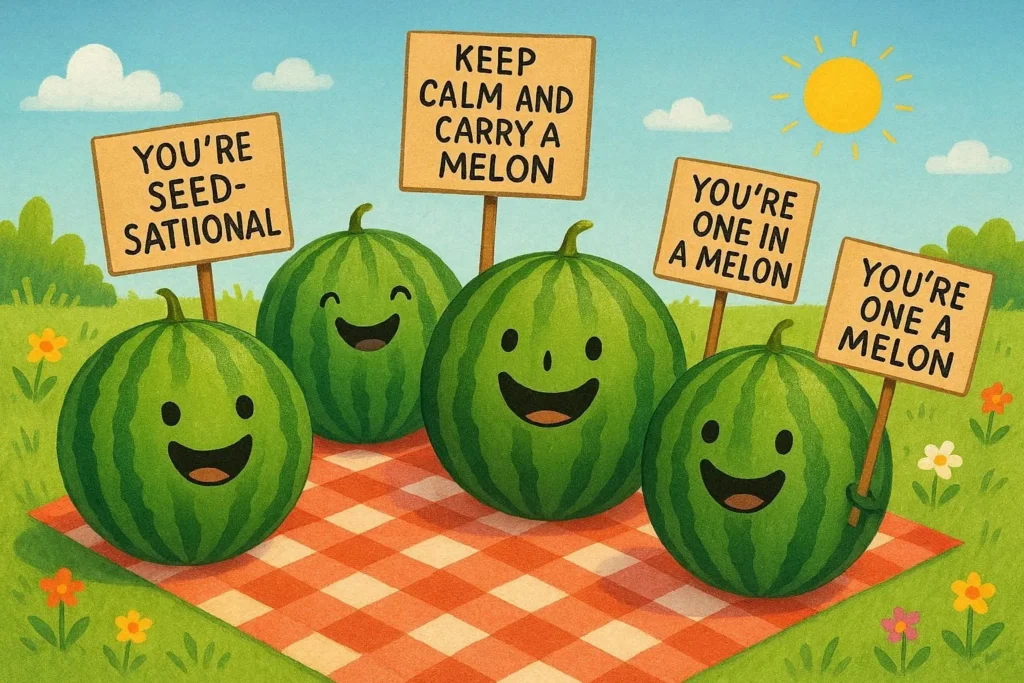 funny watermelon puns