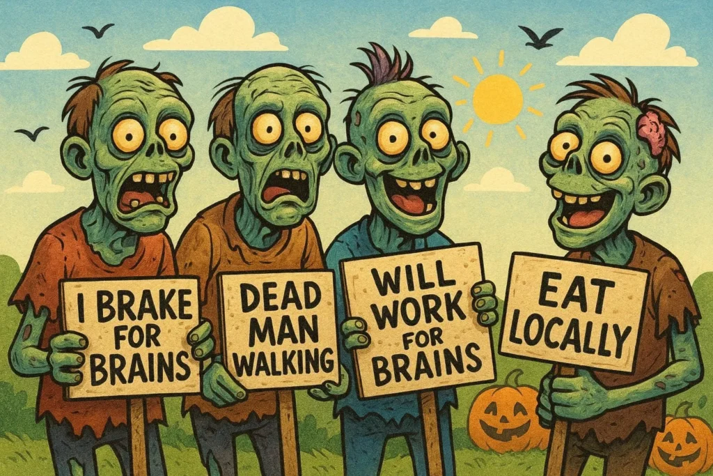 Zombie Puns